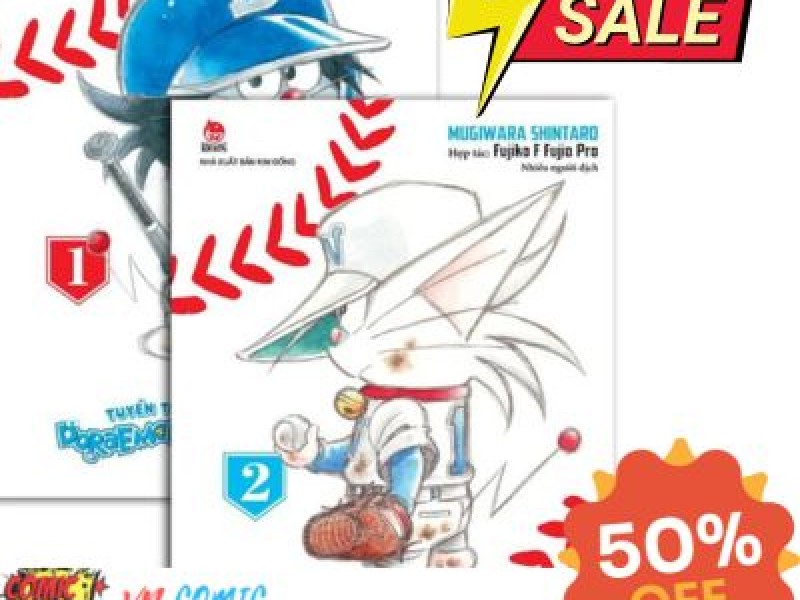 Combo Tuyển Tập Doraemon Bóng Chày - Truyền Kì Về Bóng Chày Siêu Cấp (2 Tập)